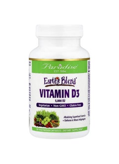 Paradise Herbs Paradise Herbs, Earth's Blend®, Vitamin D3, 90 Vegetarian Capsules  - Image 1