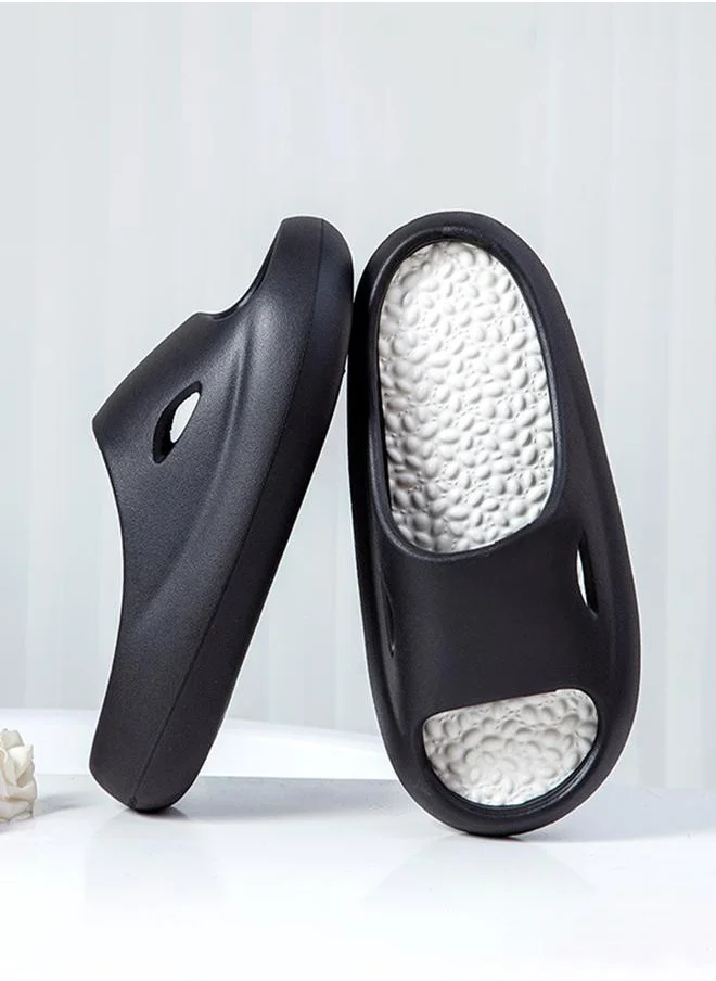 Sneak-a-Peek Cut-Out Detail Casual Non Slip Slides by Styli