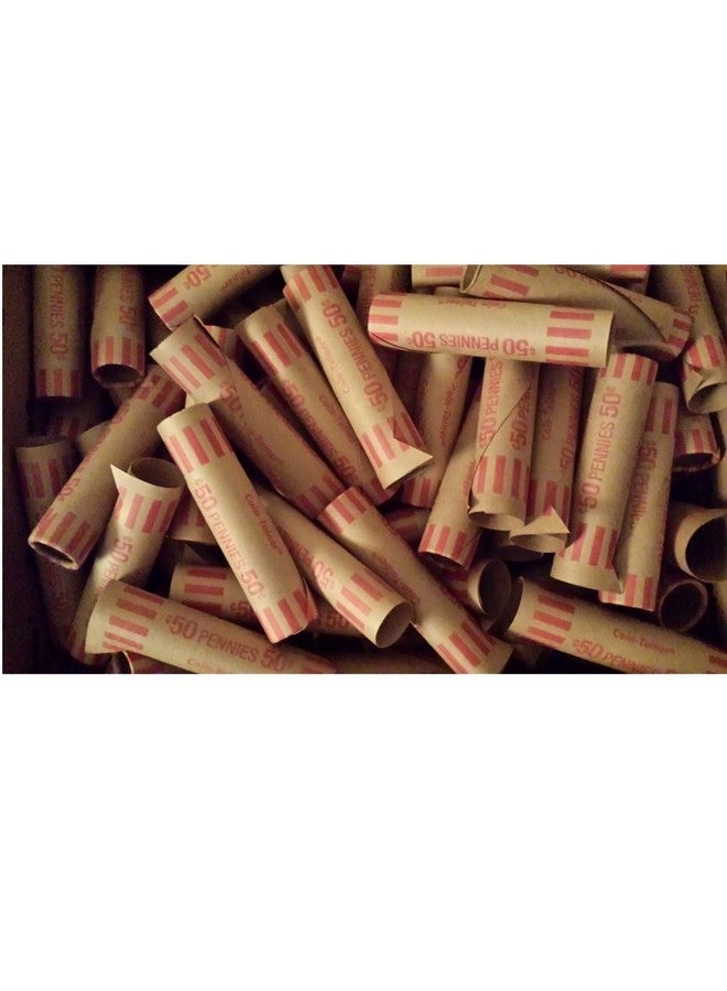 اي تي بي 72 قطعة من أنابيب العملات الورقية المُشكَّلة مسبقًا، عداد لفة بنسات واحدة، 1 سنت - Image 3