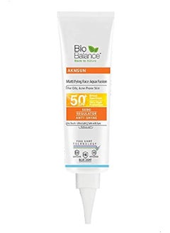 Bio Balance Aknsun Mattifying Face Aqua Fusion, 50 Spf, 40 Ml  - Image 1