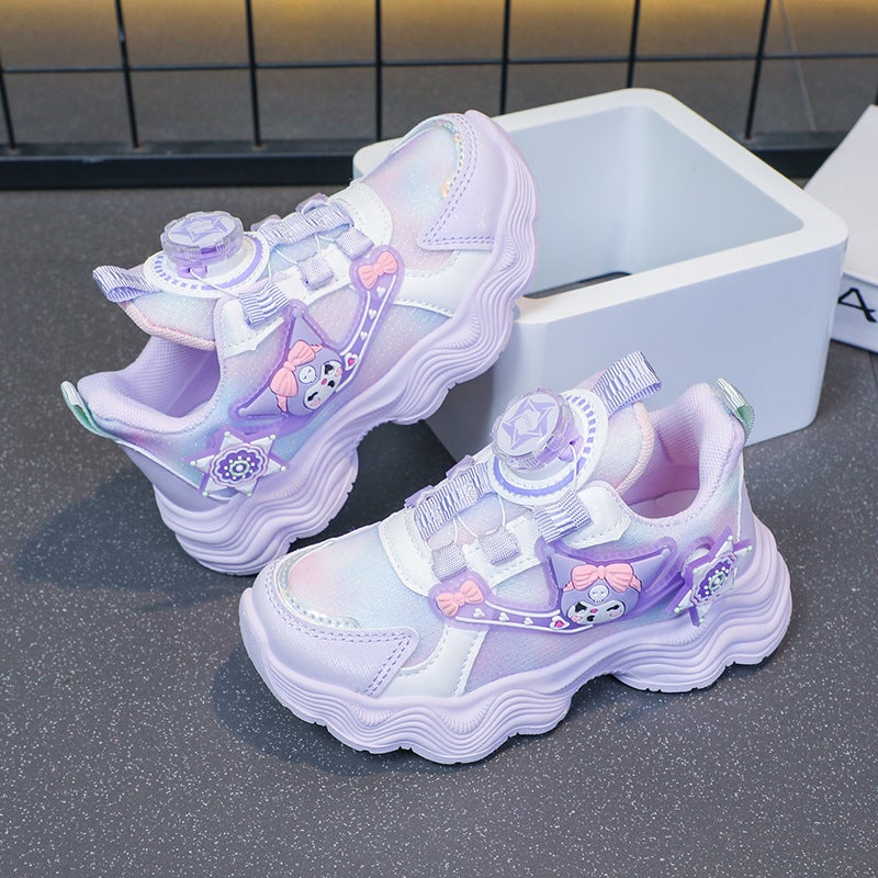 Mesh Sneakers Lightweight Flexible Sole Walking Shoes For Kids Indoor And Outdoor Activities - Image 1