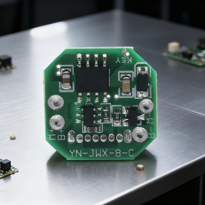 3Pc Green Type C Driver Board Integrated Charge Discharge Module For High Power Flashlight Repair - Image 2