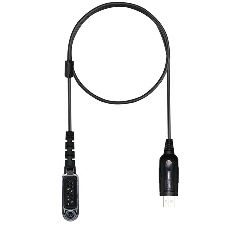 Black PC66 Programming Data Cable for Z1p Frequency Writing Line Intercom Accessories - Image 2
