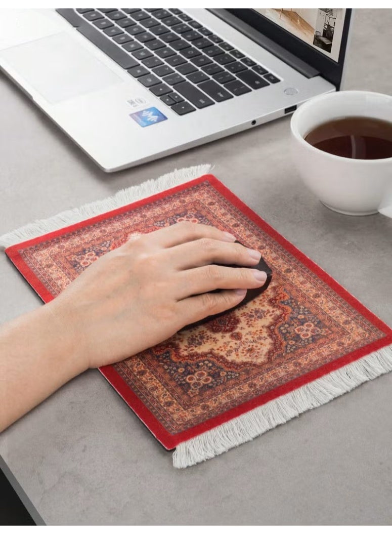 Sunspire Coffee Mat Coffee Cup Mat Coffee Mug MatTable Mat Mouse Pad Rubber Rectangle 26.5x18x0.5 cm - Image 3