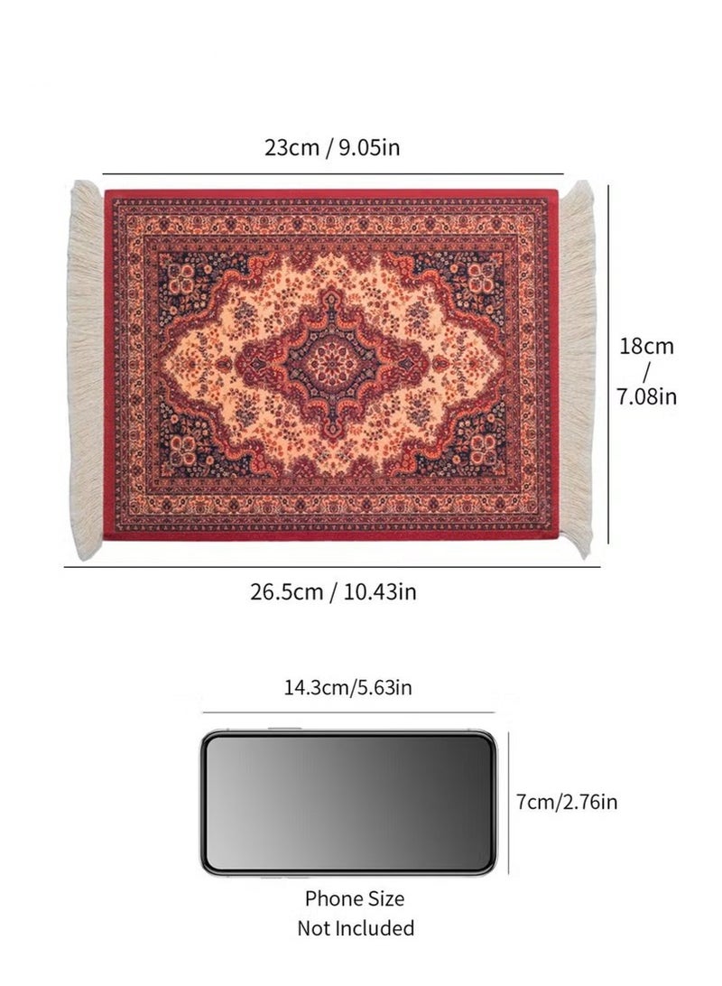 Sunspire Coffee Mat Coffee Cup Mat Coffee Mug MatTable Mat Mouse Pad Rubber Rectangle 26.5x18x0.5 cm - Image 5