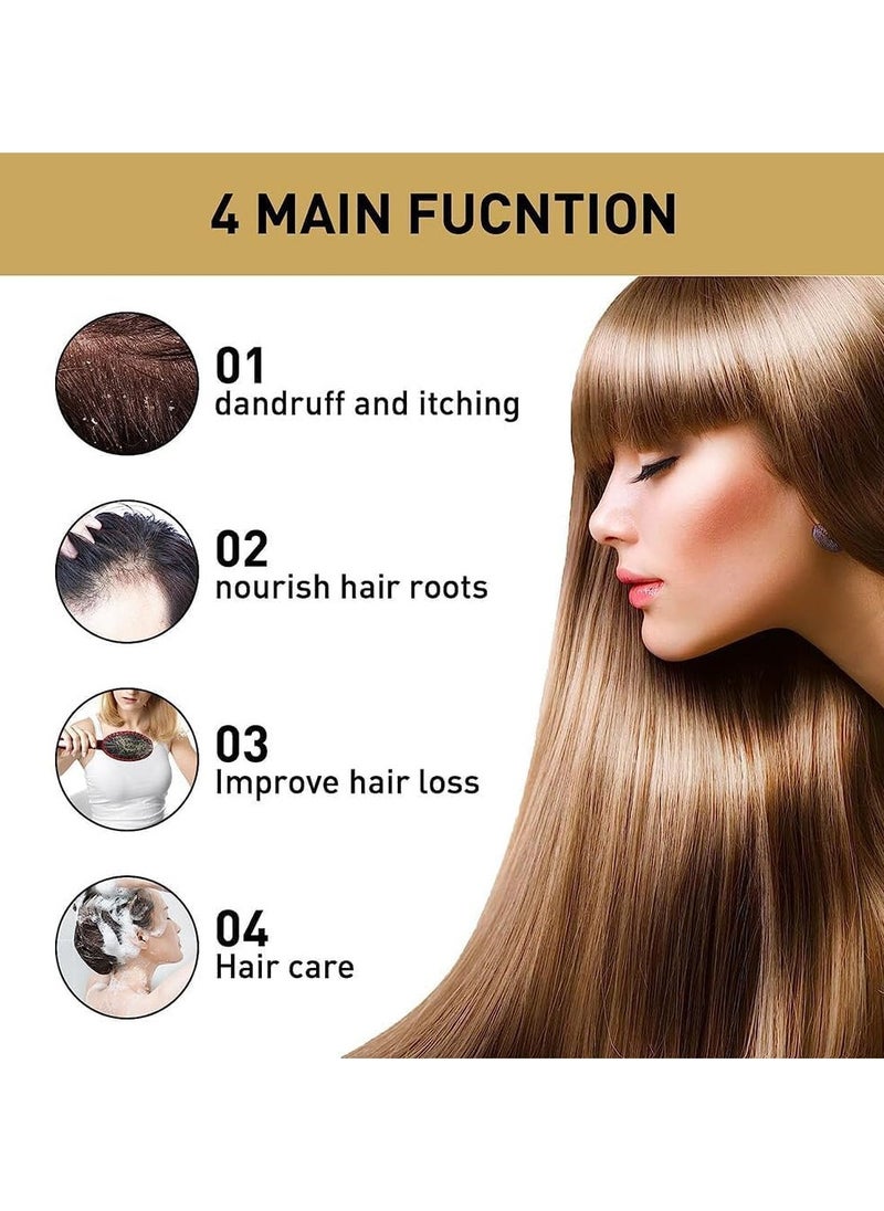 DubaiGallery Japan's Hair Shampoo - Natural Amino Acid Japan's Sakura Hair Growth Shampoo,300ml Japan Evening Sakura Amino Acid Shampoo for Thickening Dry Damaged Hair Soptec  - Image 3