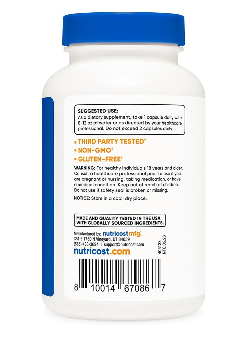 كبسولات البورون 5 ملجم 240 كبسولة نباتية - Image 4