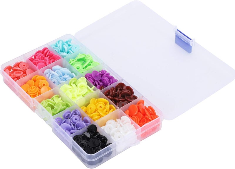Zerodis Snap Fasteners Kit, T3 T5 T8 Tools, Perfect for Clothing, Towels, and DIY Projects - Image 3