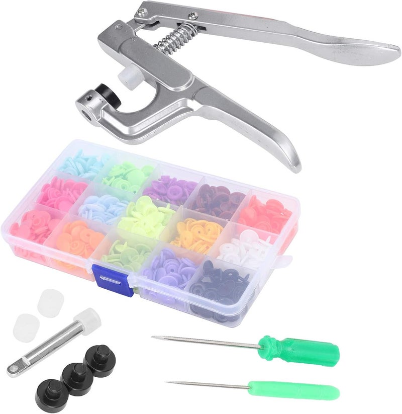 Zerodis Snap Fasteners Kit, T3 T5 T8 Tools, Perfect for Clothing, Towels, and DIY Projects - Image 2