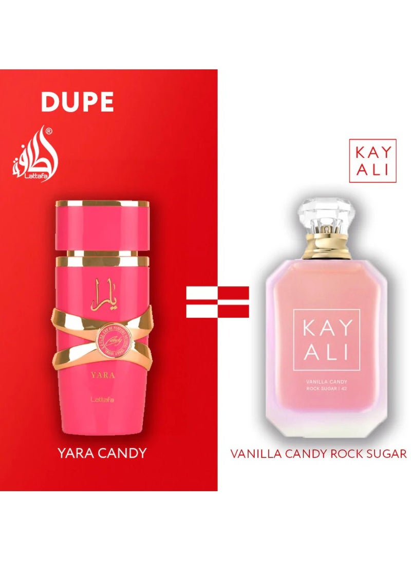 Lattafa Yara Candy Eau De Parfum for Women ( Inspired by Kayali Vanilla Candy ) -100ml - Image 2