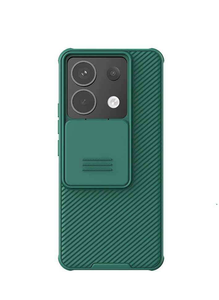Generic Stylish Phone Case for Redmi Note 13 Pro 5G Xiaomi POCO X6 5G with Sliding Camera Cover Ultra-Thin Stylish Case 