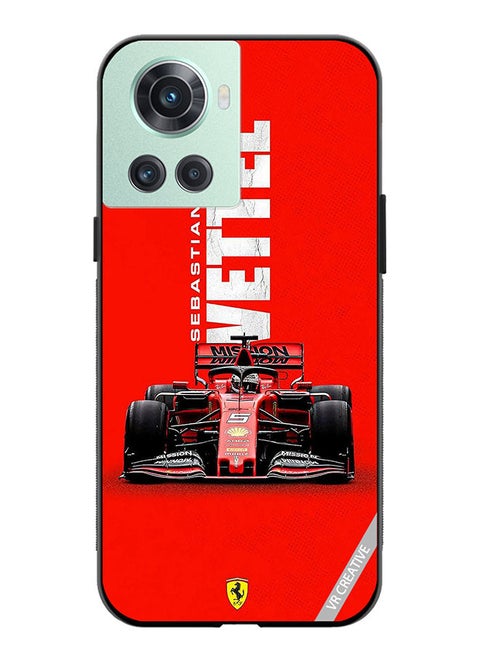 Protective Case Cover For OnePlus 10R F1 Racing Car Design Multicolour