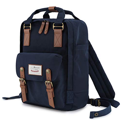 Himawari Backpack/Travel Backpack for Women 14.9" College Vintage Waterproof Bag ， Work Backpack for 14inch Laptop (HIM-28#Dark blue) - Image 2