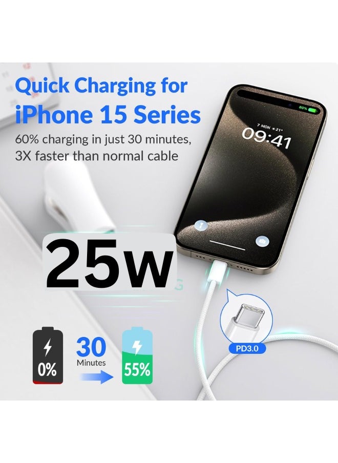 iPhone 25W Fast Charger | USB C Wall Fast Charger Compatible with iPhone 15/14/14 Pro/14 Pro Max/13/12/SE2020/11/XR/XS Max/X/iPad - pzsku/Z8266D9121BF20CEDC7E7Z/45/_/1740415660/ab0fef49-0b2f-4171-8432-91132aa76770