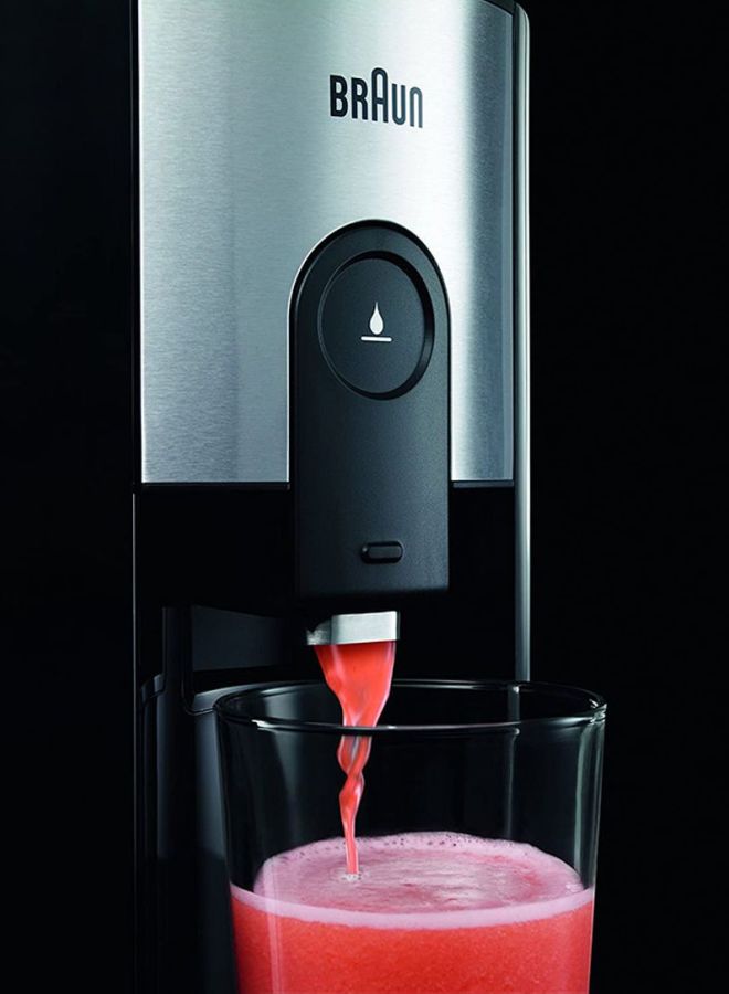 براون عصّارة فواكه 900 W J500 أسود/فضي - Image 5