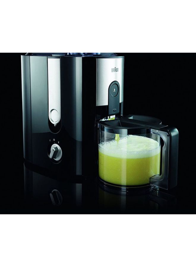 براون عصّارة فواكه 900 W J500 أسود/فضي - Image 4