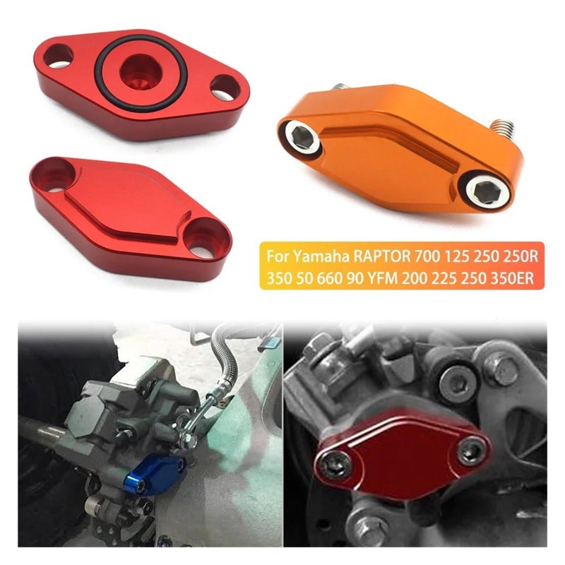 غطاء إغلاق الفرامل الأزرق لدراجة ATV طراز TRX 450R وLTR 450 وLTZ وKFX 400 و660 و700 و90 و500 و50 و110 و525 - Image 3