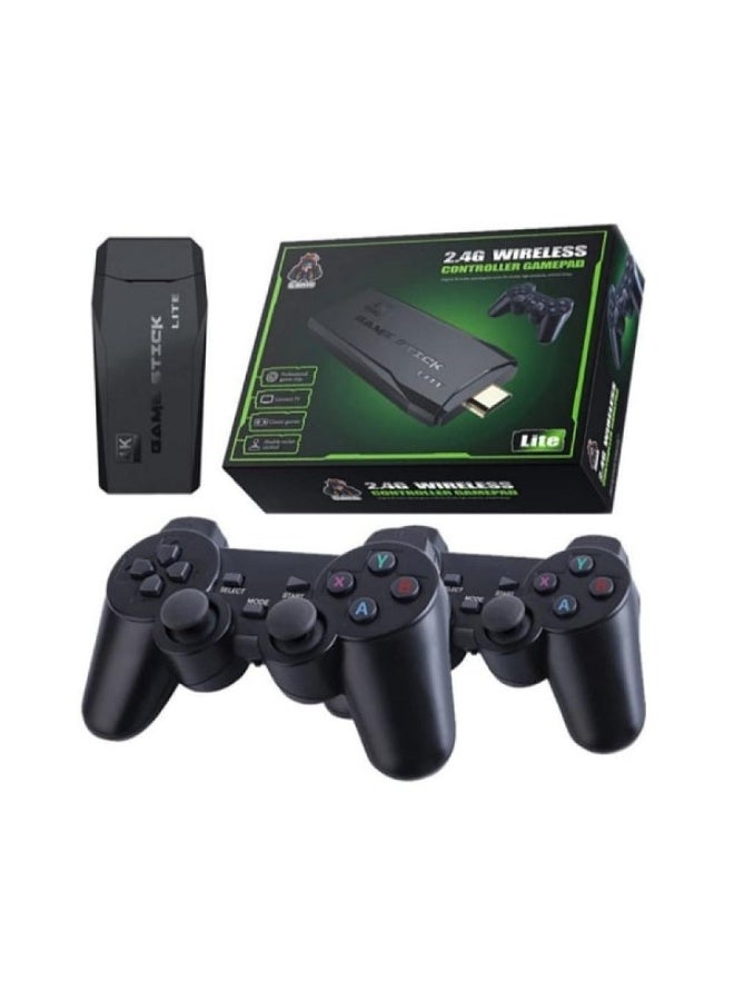 Game Console 4K HD Video Game Console 2.4G Dual Wireless Controller, Classic 64GB Retro TV Game Console 10000 Game Stick - Image 4