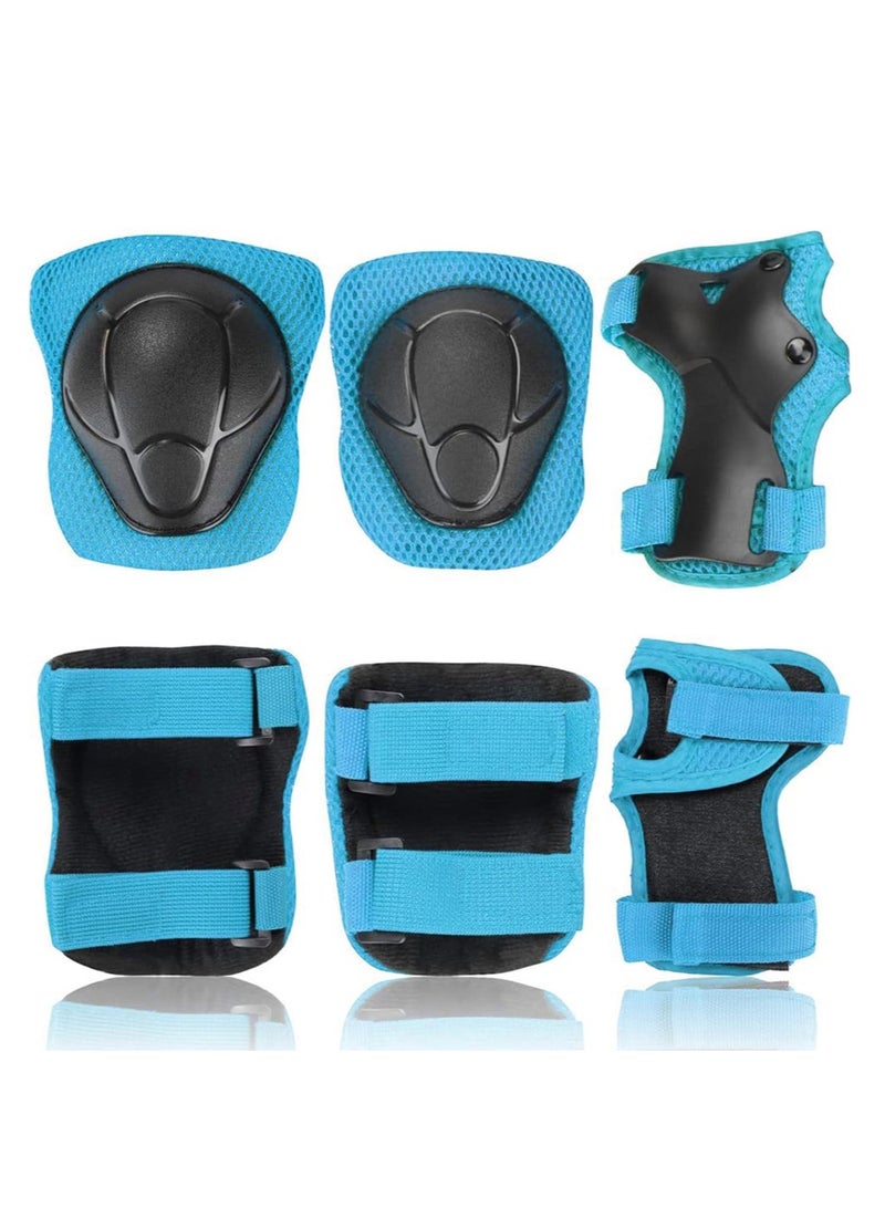 ميكسد مجموعة معدات الحماية للأطفال خوذة تزلج قابلة للتعديل مناسبة للأطفال من سن 3 إلى 9 سنوات، الأولاد والبنات، دراجة تزلج، سكوتر - Image 2