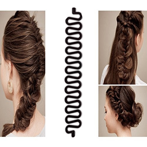 Semilyn Magic French Hair Styling Clip - Braiding Tool for Women's DIY Hairstyles, Twists, Plaits, Buns and Pony Tails - Image 4