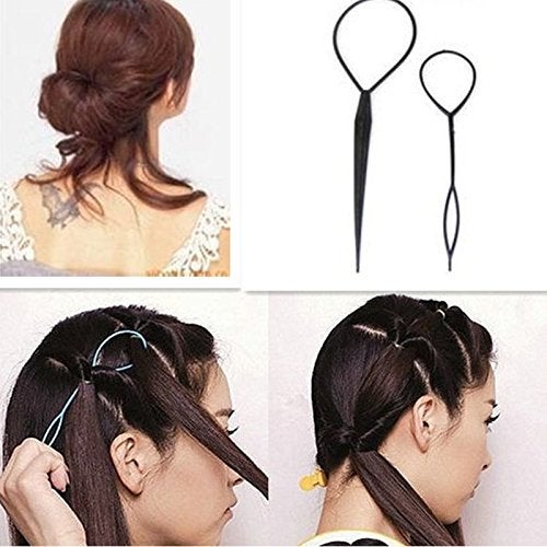 Semilyn Magic French Hair Styling Clip - Braiding Tool for Women's DIY Hairstyles, Twists, Plaits, Buns and Pony Tails - Image 5