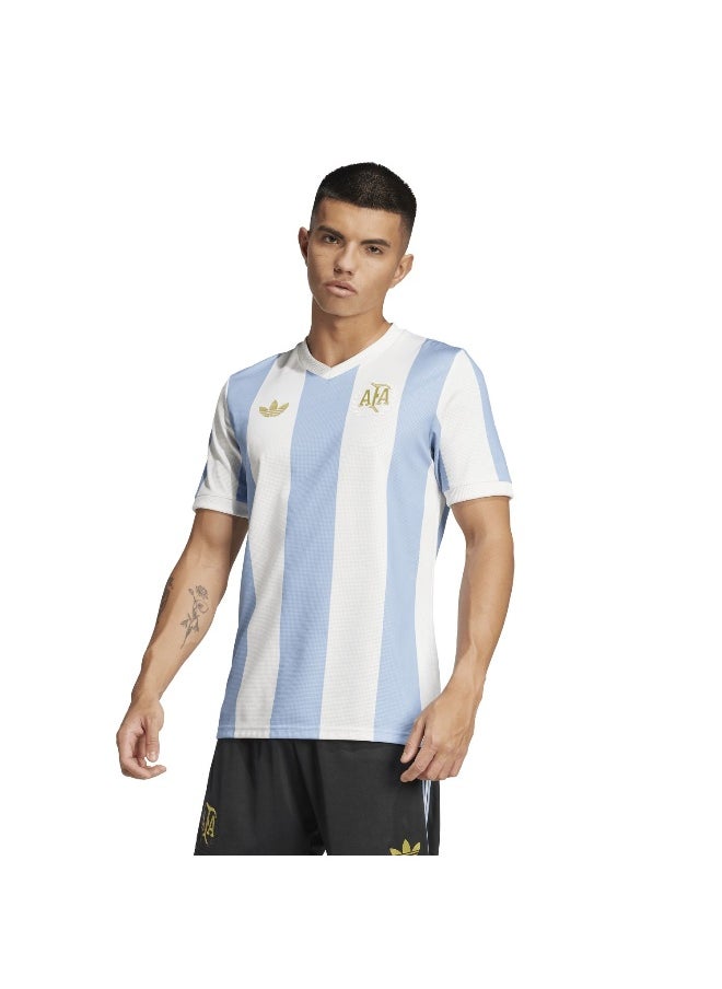 Adidas Adidas Afa Anniv Jsy D Blue Football Jerseys For Men Xs  - Image 3