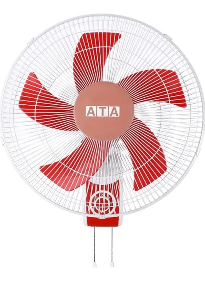 ATA ATA Wall Fan 16 Inches 5 Blades 