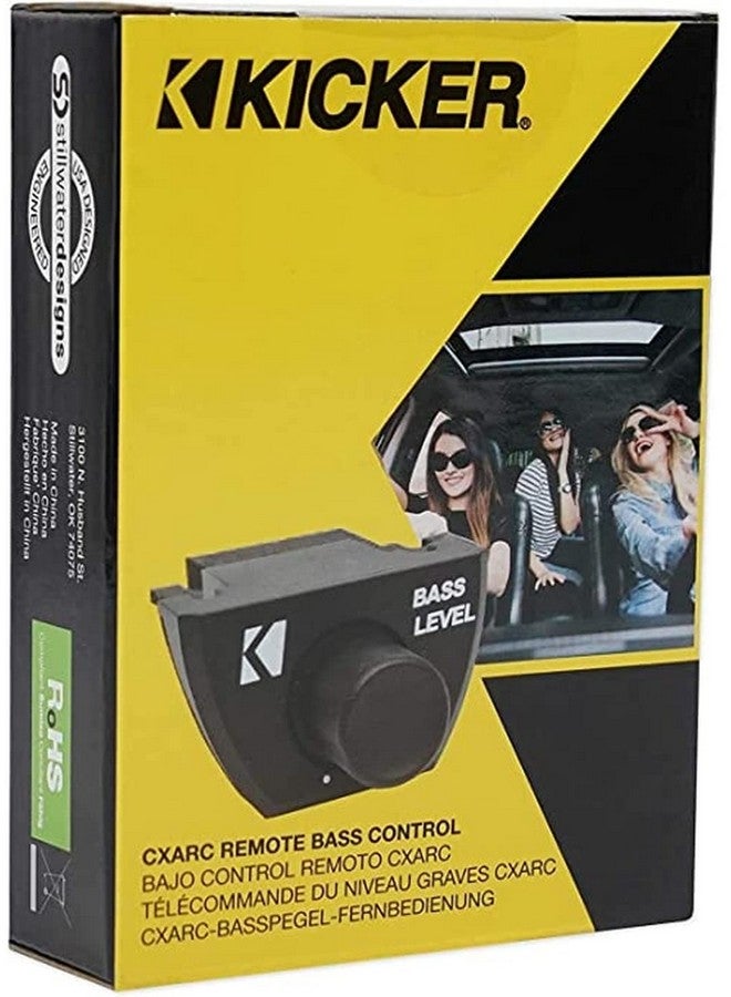 Kicker 46Cxarct Remote Bass Level Control|Wired|Compatible With Cx Cxa Dx Px Amplifiers Equipped With Remote Bass Jack|Key500.1 Compatible|3.5Mm Plug - Image 1