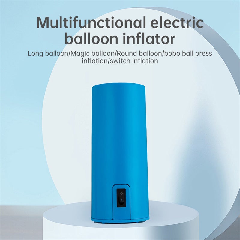 Mini Electric Balloon Pump Portable Balloon Blower Machine with Press and Auto Inflate Balloon Inflator Anti-slip Air Pump for Helium Balloon All Balloon - Image 4