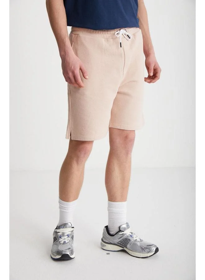Grimelange Uncertaın Men's Comfort Fit Pink Shorts & Bermuda.