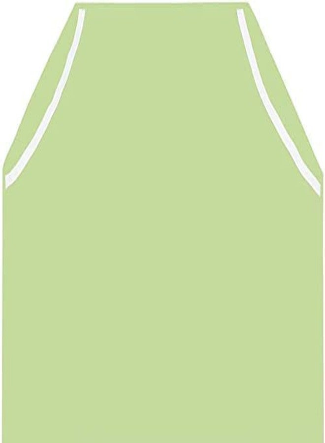 COTTON SHEET 600 Thread Count, Toddler Cot Sheets with Corners Elastic, Standard Mat Size Day-Care/Pre-School 100% Egyptian Cotton Kids Nap Time Fitted Sheets, Sage Solid (23" WX52 L) Pack of 10 - Image 4