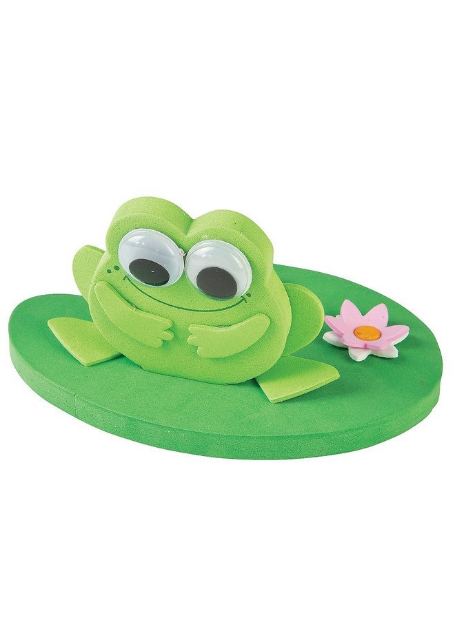 Fun Express 3D Frog On A Lillypad Floating Ck 12 Crafts For Kids And Fun Home Activities - Image 1
