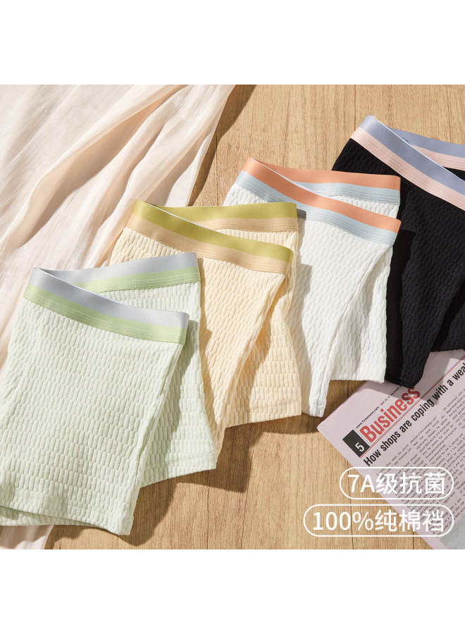 Fenton 4-pack Men's Breathable Thin Pure Cotton Gusset Boxer Briefs - Image 5