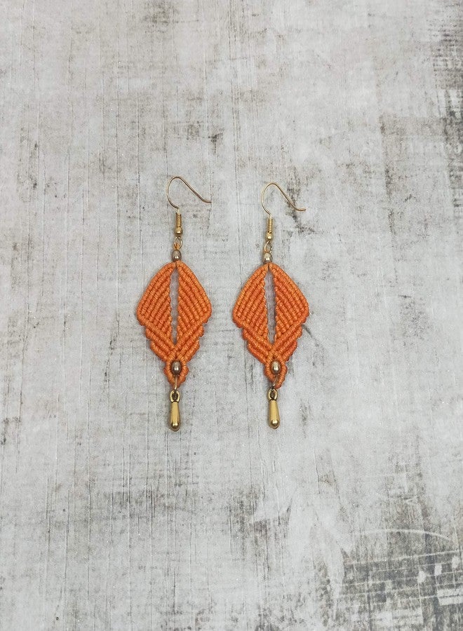 KCB Handwoven Macrame Earrings - Image 5