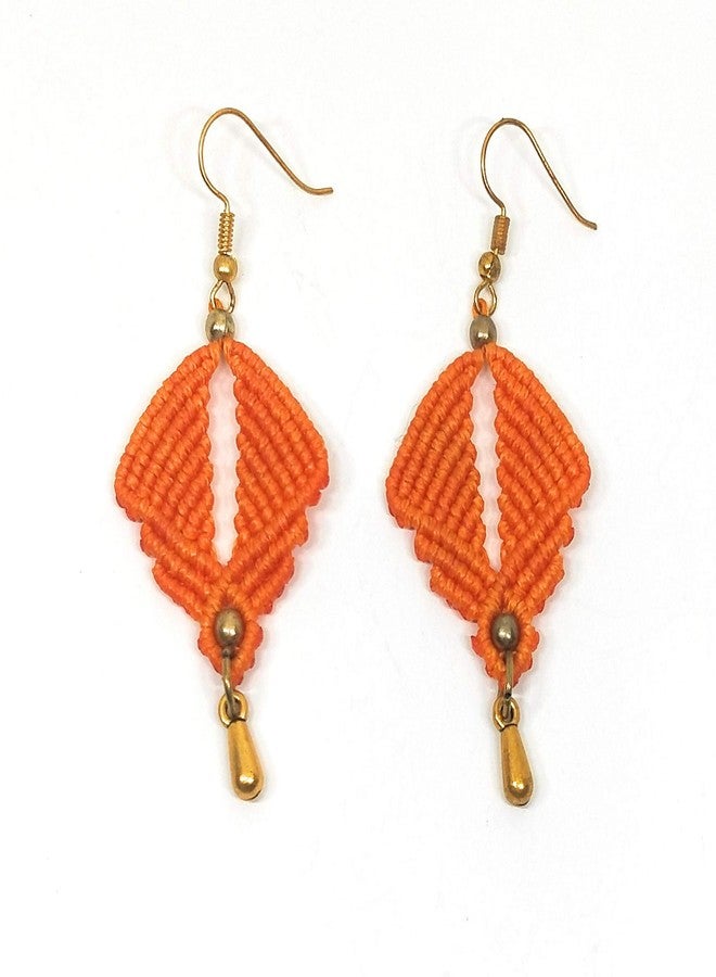 KCB Handwoven Macrame Earrings - Image 1