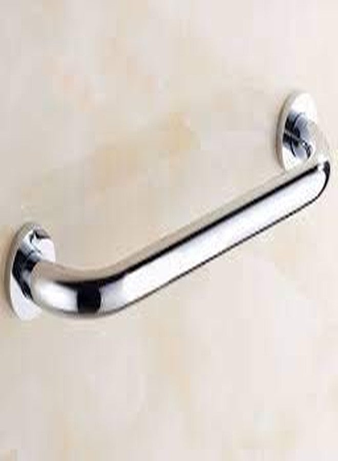 NSC Heavy Duty Stainless Steel Grab Bar || Steel Handle || Bathroom Grab Bar || Safety Hand Support Balance Handle Bars || Wall Mounted - Sizes:- 9" Pack of 1 - Image 4