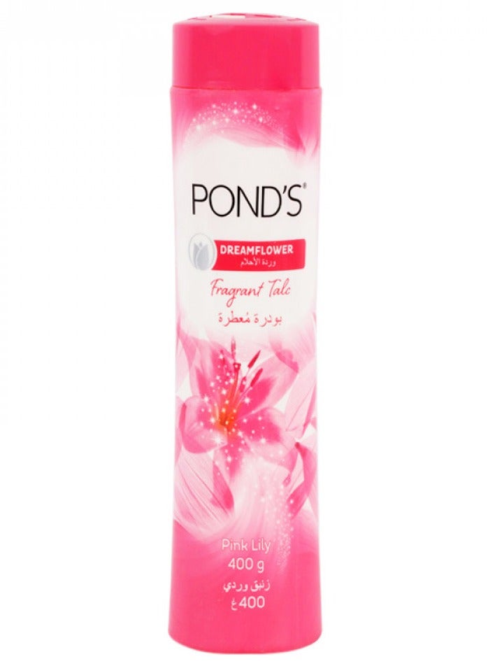 Pond's Pink Lily Fragrant Talc 400 g