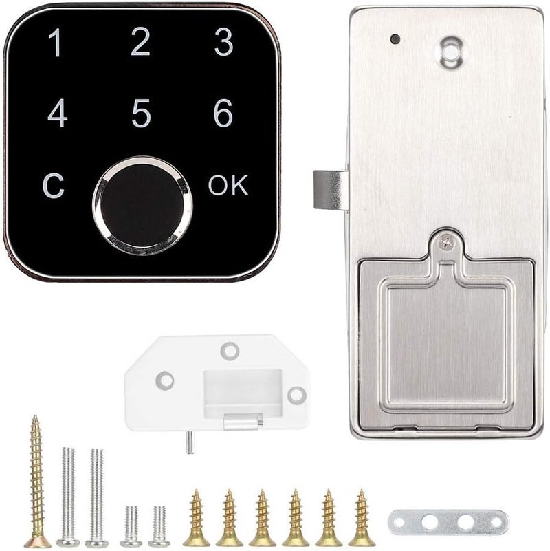 klarako Cabinet Lock Smart Fingerprint Password Keyless Lock for Drawer Wardrobe - Image 1