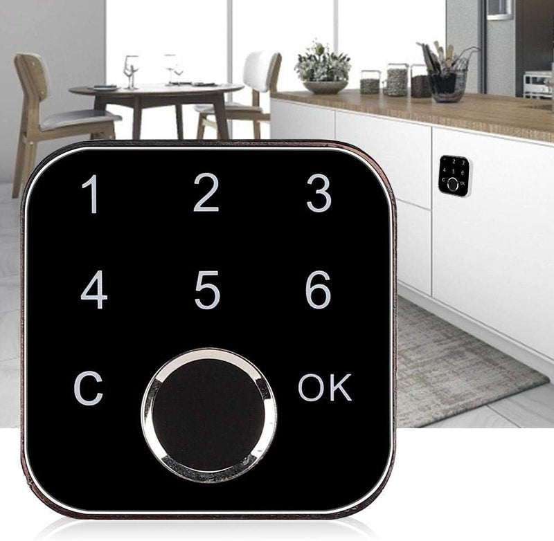 klarako Cabinet Lock Smart Fingerprint Password Keyless Lock for Drawer Wardrobe - Image 4