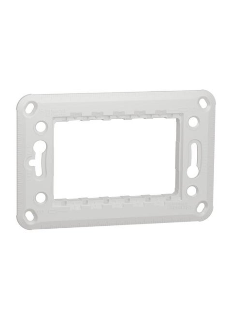 Schneider Electric  New Unica, fixing frame, plastic, 3 modules 1 gang