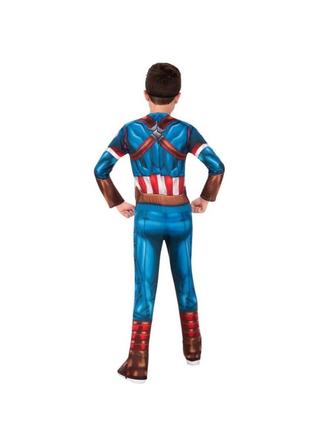 RUBIE'S Captain America Classic Kids' Costume (Medium) - Image 2