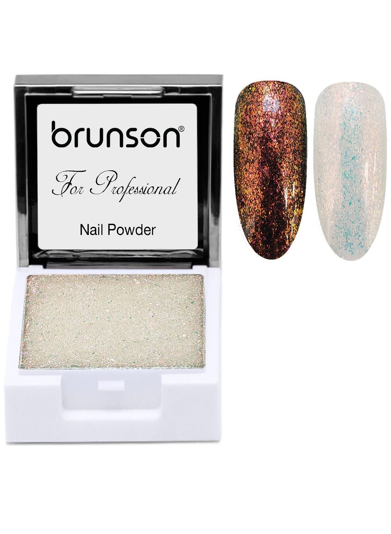 brunson Nail Powder Nails Aurora Painting Square Gel Nail Art Liquid Powder Solid Pigment