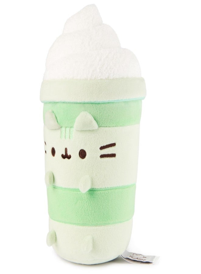 GUND دميّة غوند بوشين تشرب لاتيه ماتشا، شاي ماتشا، طعام حلوى محشو للأطفال من عمر 8 سنوات وما فوق، أخضر، 9.5 إنش - Image 3