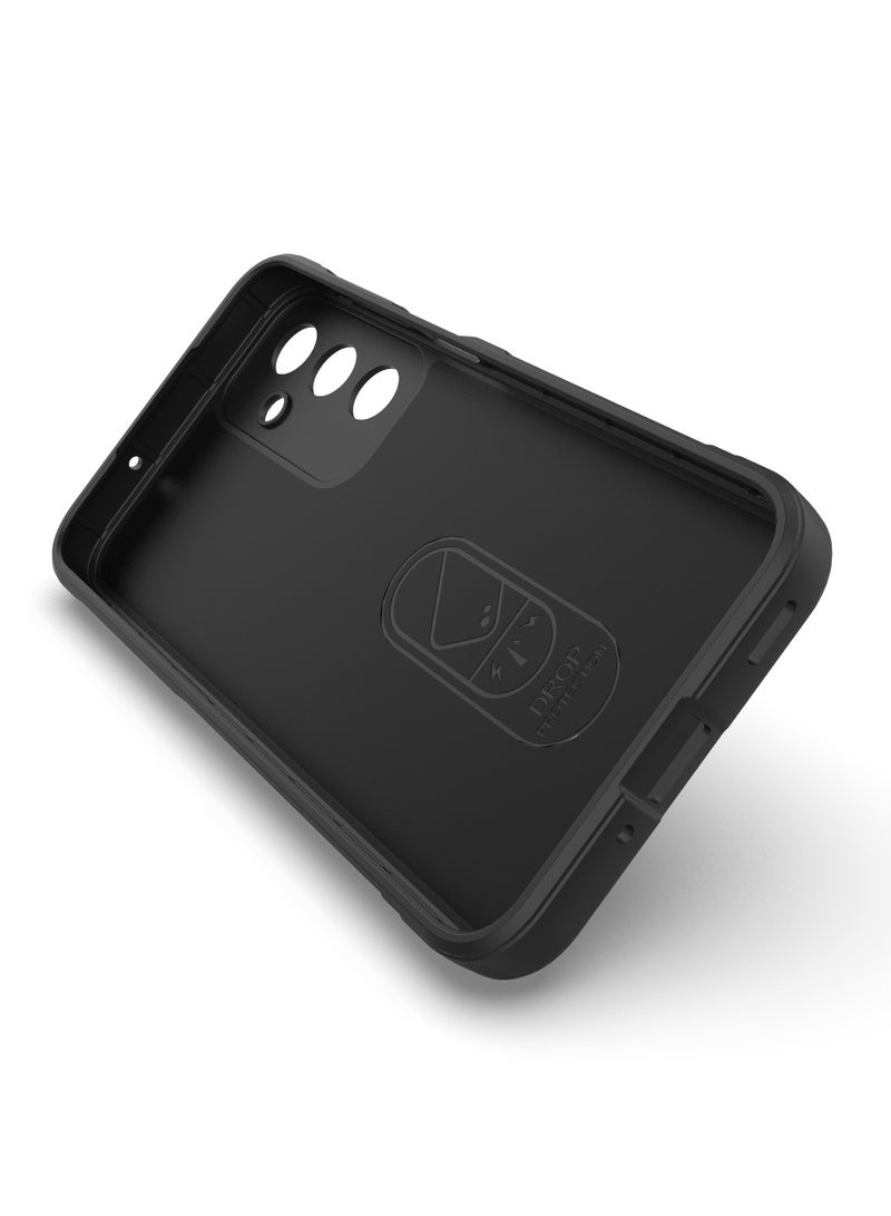 Samsung Galaxy M35 5G Original Magic Shield Case – Black, shock-resistant with ultra protection and soft padded interior. - Image 2