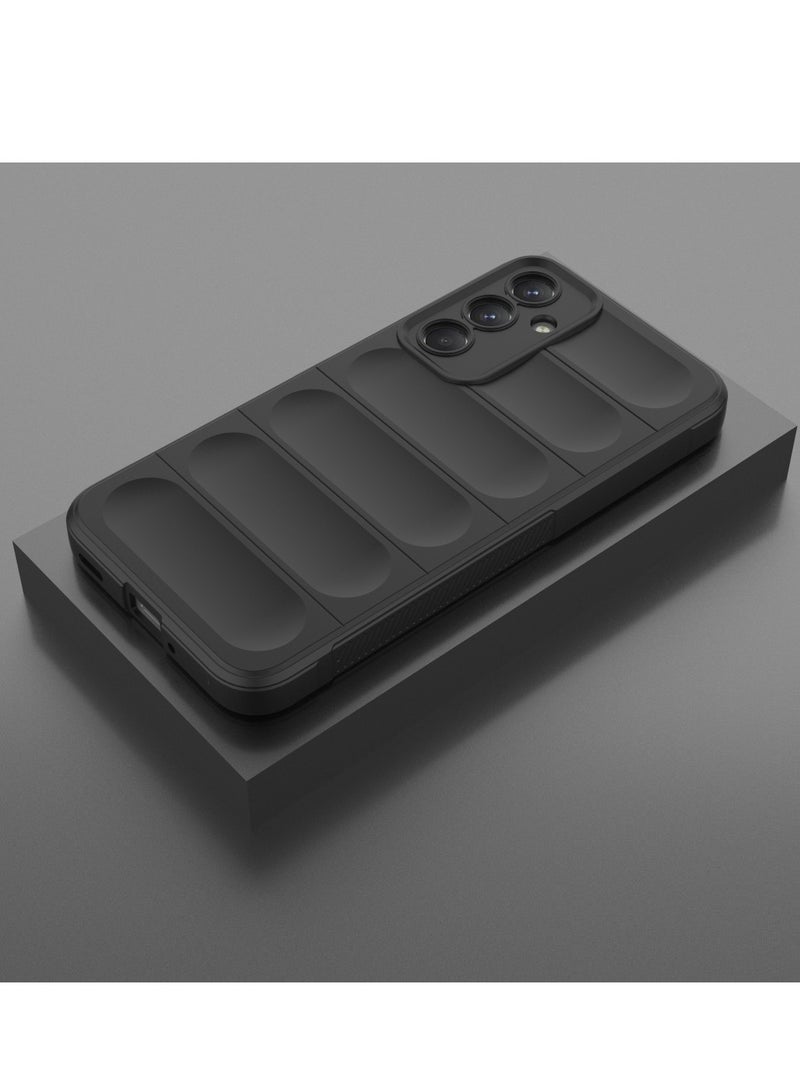 Samsung Galaxy M35 5G Original Magic Shield Case – Black, shock-resistant with ultra protection and soft padded interior. - Image 5