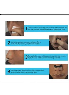 Beauenty Breathing Nasal Strip Starter Kit (15 Count, Black) – Extra Strength Snoring Solution to Boost Oxygen, Reduce Snoring, and Improve Sleep – Sweat-Resistant and Skin-Friendly Design  - Image 5