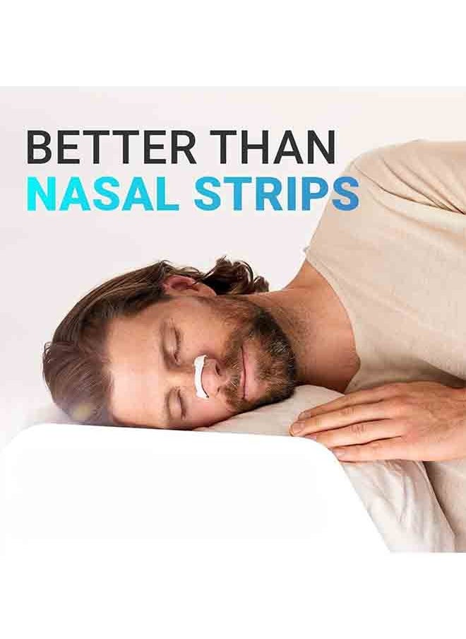 Beauenty - Breathing Nasal Strip Starter Kit (15 Count, Black) – Extra Strength Snoring Solution to Boost Oxygen, Reduce Snoring, and Improve Sleep – Sweat-Resistant and Skin-Friendly Design - Image 1
