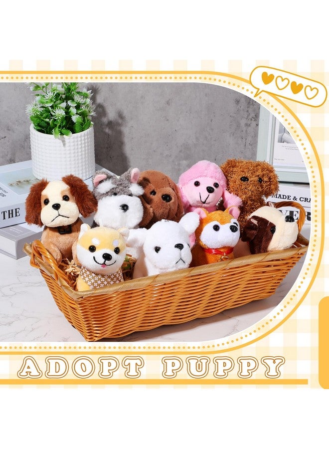 Aoriher 18 Pcs Mini Plush Dogs Bulk Puppy Stuffed Animals Small Stuffed Cute Assorted Soft Plush Toys Doll for Puppy Birthday Party Favors(Cute Dog) - Image 3