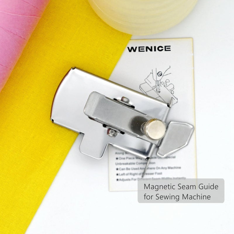 WENICE Magnetic Seam Guide for Sewing Machine,Guide Foot Part,WENICE Sewing Machine Accessories 1Pcs - Image 3