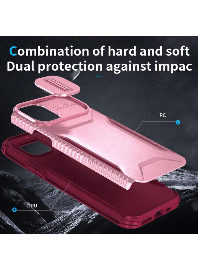 زبون جراب لهاتف iPhone 11 Pro Max مزود بدرع كاميرا منزلق - Image 3